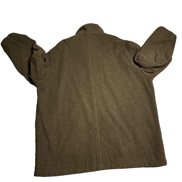 Vintage Savoy Taylor’s Guild Wool Blend Double Layered Men’s Peacoat Size Large - Picture 4 of 15